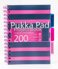 Caiet cu spirala si separatoare, matematica, A5 - Roz