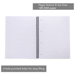 Caiet A4 dictando cu spirala - Concord