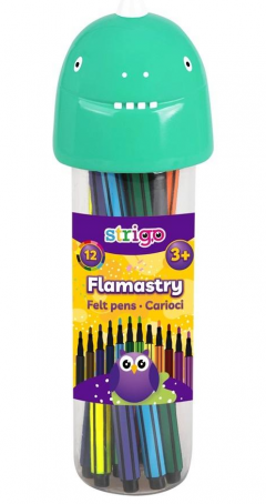 Set 12 carioci - Strigo Dinozaur