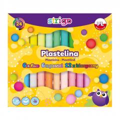 Plastilina 24 culori - Strigo 
