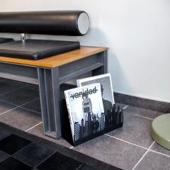 Suport reviste - Skyline Black