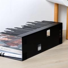 Suport reviste - Skyline Black