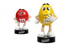 Figurina metalica - M&M, Galbena