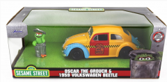 Set masina si figurina - Volkswagen Beetle & Oscar the Grouch