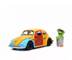 Set masina si figurina - Volkswagen Beetle & Oscar the Grouch