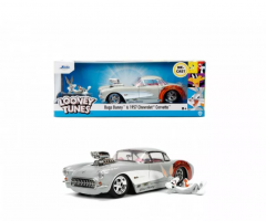 Set masina si figurina - Chevrolet Corvette & Bugs Bunny 