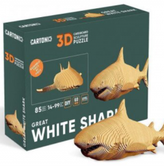 Puzzle 3D - White Shark