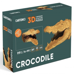 Puzzle 3D - Crocodile