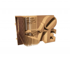 Puzzle 3D - Cartonic - Love 128 piece