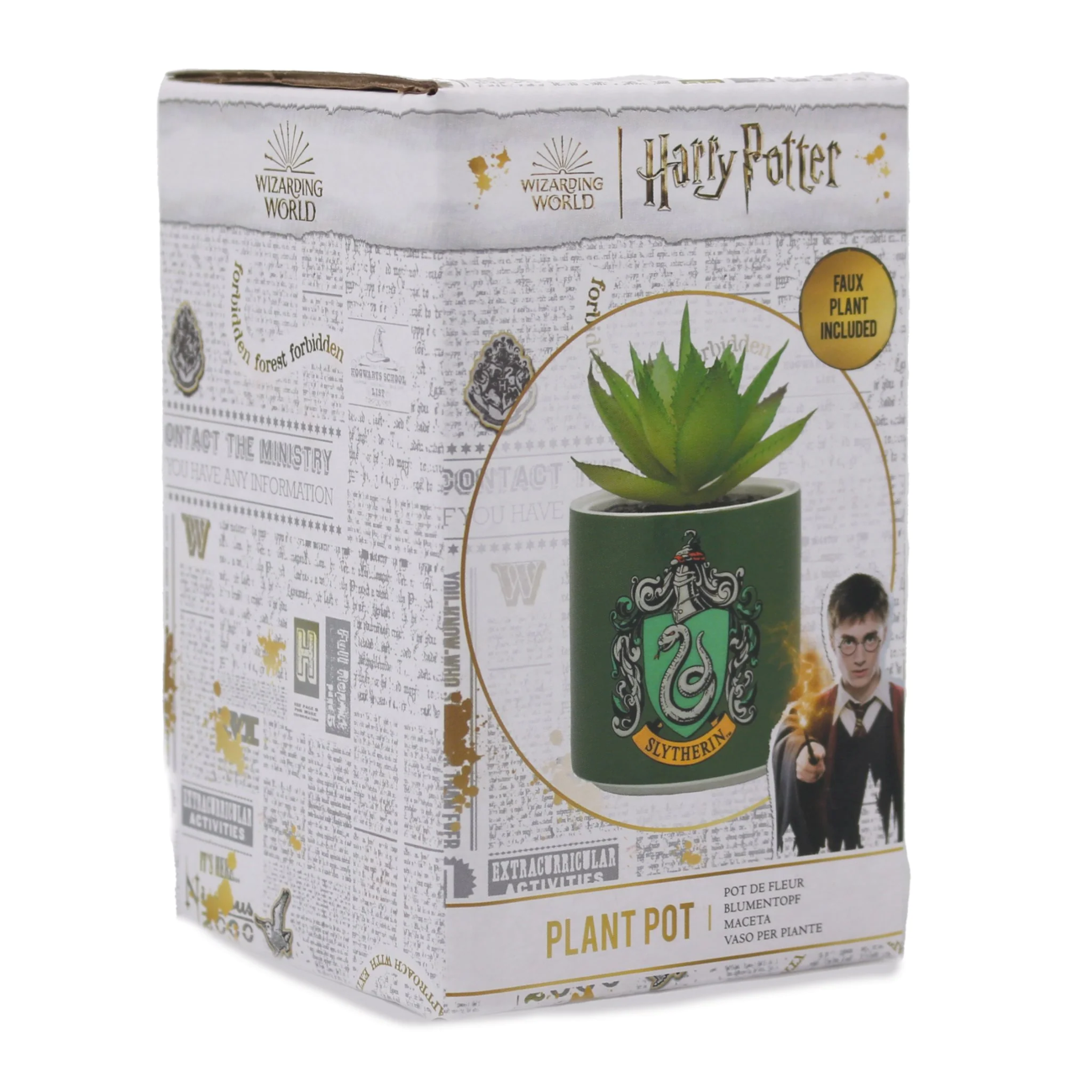 Planta decorativa - Harry Potter - Slytherin