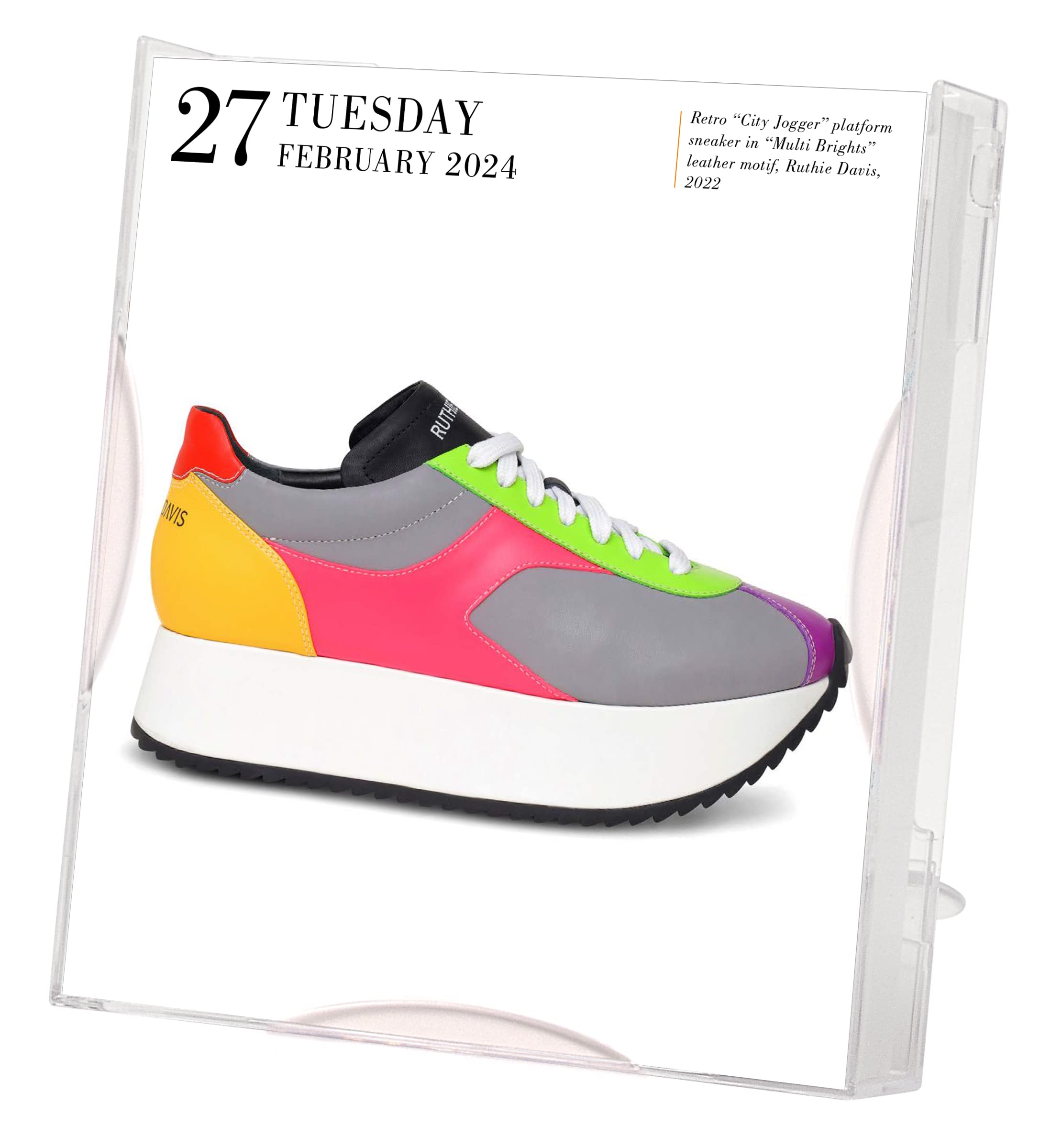 Shoes PageADay Gallery Calendar 2024