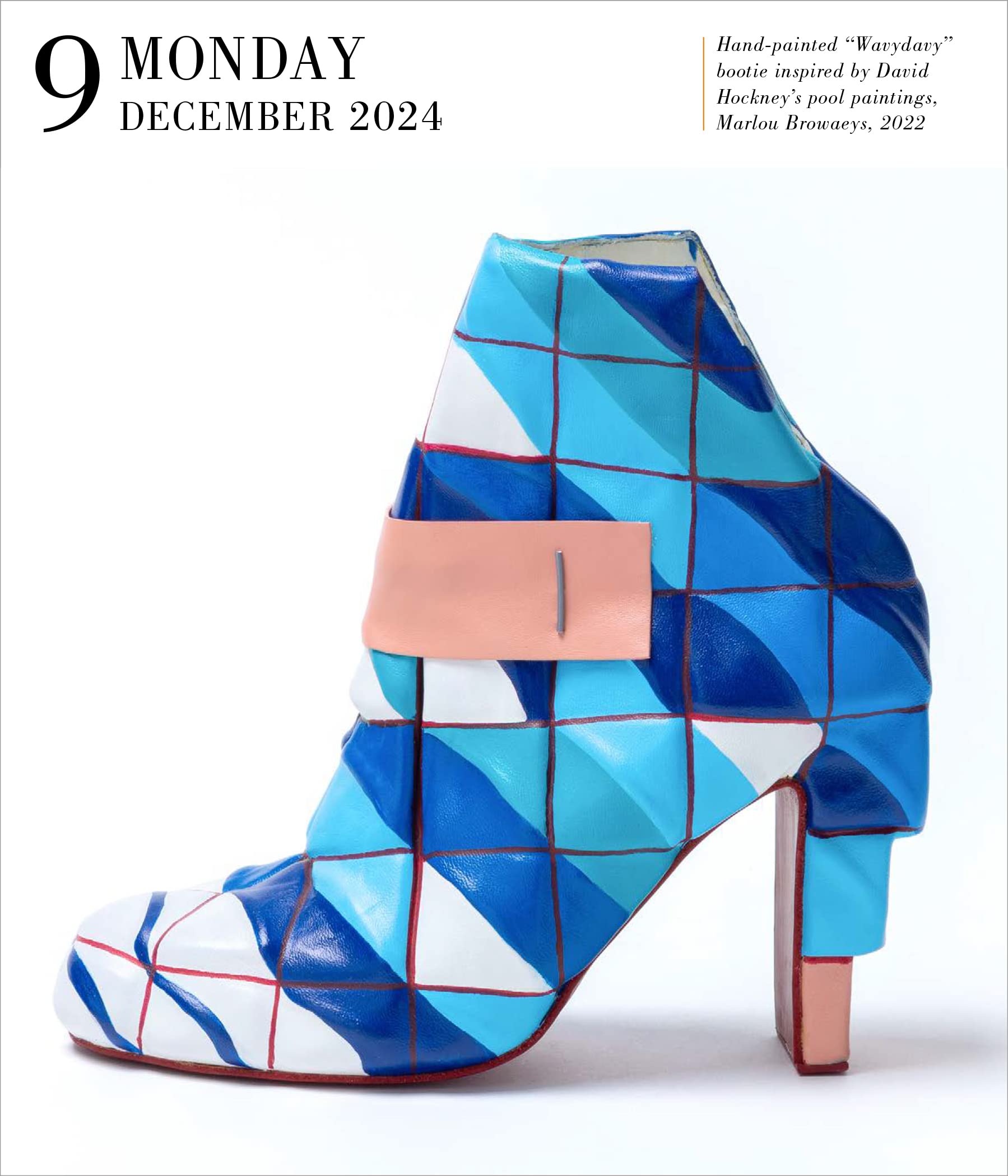 Shoes PageADay Gallery Calendar 2024