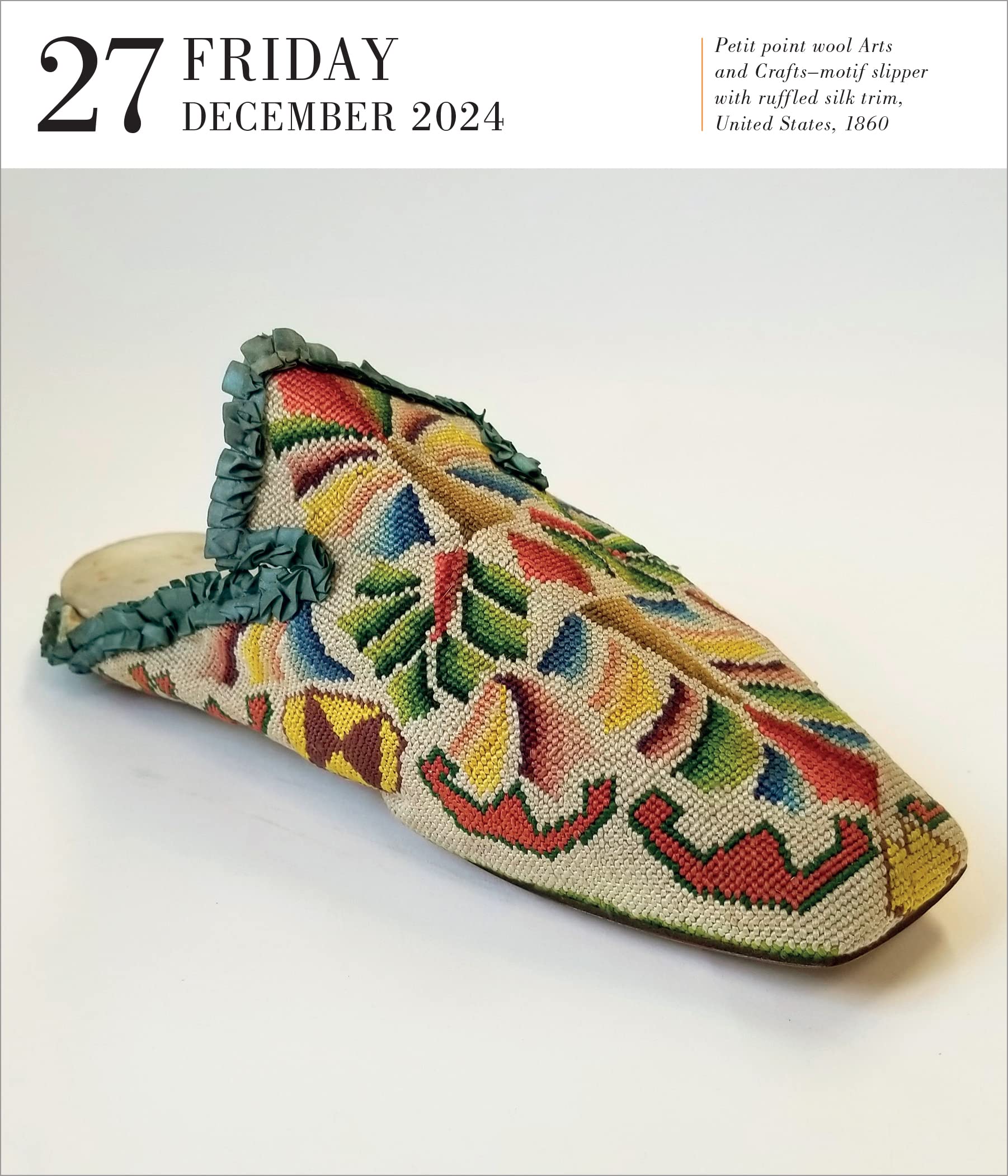 Shoes PageADay Gallery Calendar 2024