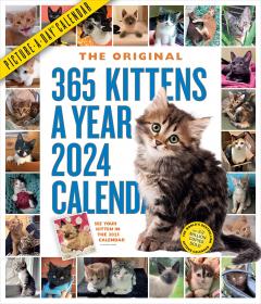 Calendar - 365 Kittens - 2024