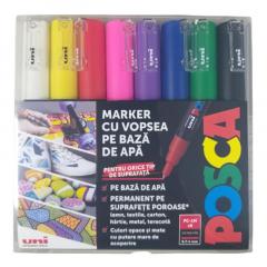 Set 8 markere - Posca PC-1M