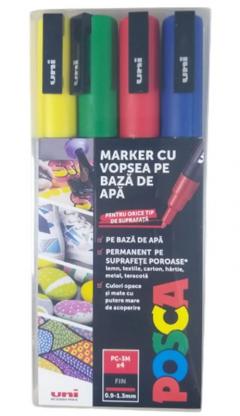 Set 4 markere - Posca PC-3M