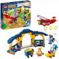 LEGO Sonic the Hedgehog (76991) - Atelierul lui Tails si Avion Tornado