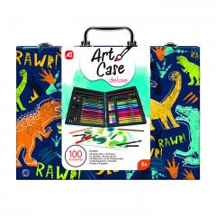 Set desen - Art Case Dinozaur - 100 accesorii 