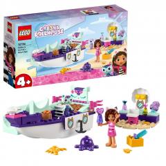 LEGO Gaby's Dollhouse - Barca cu Spa a lui Gabby si a Pisirenei (10786)