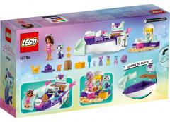 LEGO Gaby's Dollhouse - Barca cu Spa a lui Gabby si a Pisirenei (10786)