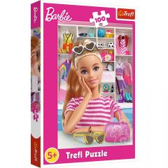 Puzzle - Sa o cunoastem pe Barbie, 100 piese