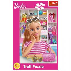 Puzzle - Sa o cunoastem pe Barbie, 100 piese