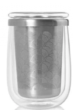 Pahar de ceai cu infuzor - Fusion Glass