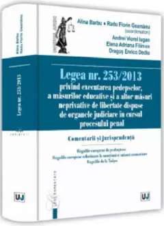 Legea nr. 253/2013 privind executarea pedepselor