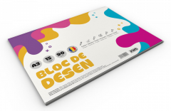 Bloc de desen - A3, 15 file, 90 gr - Classic - Galben