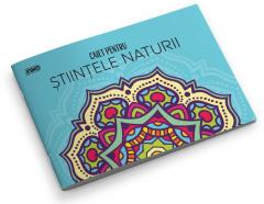 Caiet - A4, 24 file, stiintele naturii - Mandala