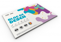 Bloc de desen - A3, 15 file, 90 gr - Classic - Albastru