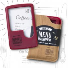 Lupa - Light Up Menu Magnifier - Wine