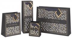 Punga de cadou - Landscape Large - Classics - Geo Chevron - Just for You