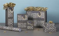 Punga de cadou - Landscape Large - Classics - Geo Chevron - Just for You