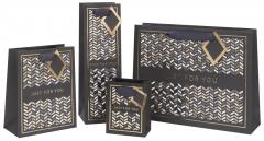 Punga de cadou - Small - Classics - Geo Chevron - Just for You