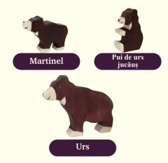 Set 3 figurine - Familie de ursi