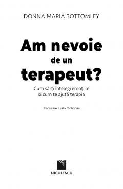 Am nevoie de un terapeut?