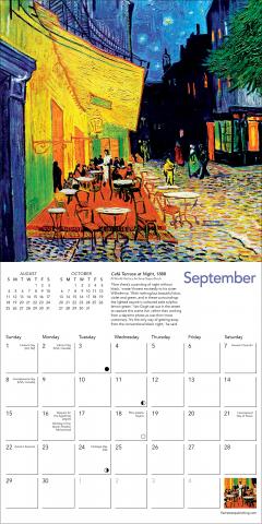 Calendar 2024 - Vincent van Gogh