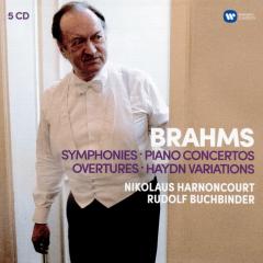 Brahms: Symphonies, Overtures; Haydn Variations & Piano Concertos (5CDs Box Set)