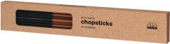 Set 4 chopsticks - Black Nylon