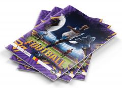 Caiet - A5, 48 file, dictando - Sports - Football