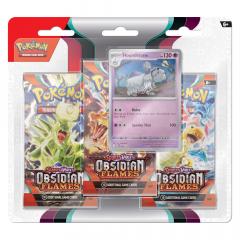 Pokemon TCG: Scarlet and Violet - Obsidian Flames Three Booster Blister - doua modele