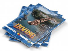 Caiet - A5, 48 file, matematica - Sports - Diving