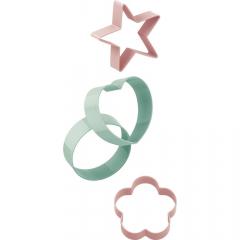 Set de 4 forme pentru prajituri - Cottage Flower | Creative Tops