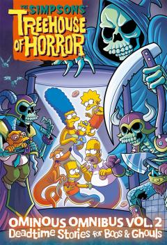 Coperta cărții The Simpsons Treehouse of Horror - Deadtime Stories for Boos & Ghouls - Volume 2