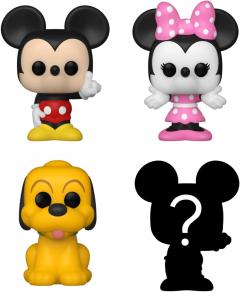 Set 4 figurine - Disney - Mickey Mouse, Minnie Mouse, Pluto
