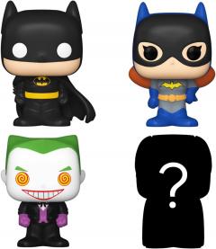 Set 4 figurine - DC - Batman, Batgirl, The Joker
