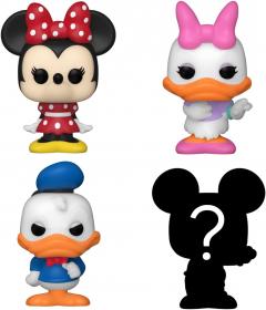 Set 4 figurine - Disney - Minnie Mouse, Daisy Duck, Donald Duck