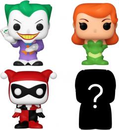Set 4 figurine - DC - Harley Quinn, Joker, Poison Ivy