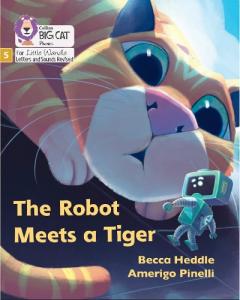 Coperta cărții Robot Meets a Tiger